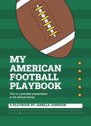 Mi libro de jugadas de fútbol americano
