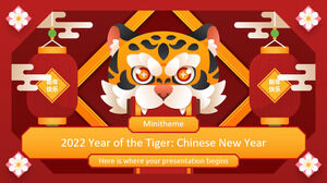 2022 год Тигра: мини-тема китайского Нового года