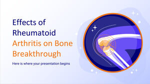 Effets de la polyarthrite rhumatoïde sur la percée osseuse