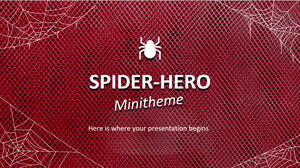 Örümcek Kahraman Mini Teması