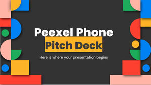 Peexel 전화 피치덱