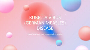 Rötelnvirus-Krankheit (Deutsche Masern).