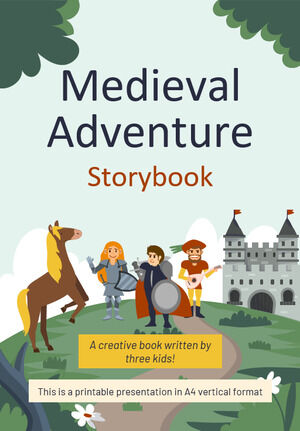 Mittelalterliches Abenteuergeschichtenbuch