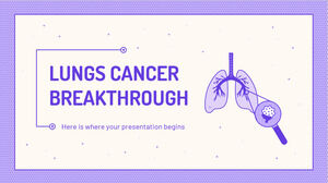 La svolta nel cancro ai polmoni