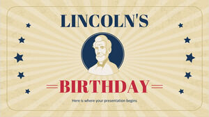 L'anniversaire de Lincoln