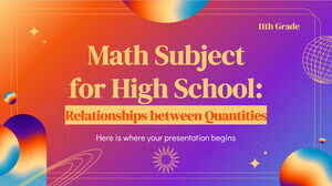 Matematică pentru liceu - Clasa a XI-a: Relații între cantități