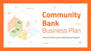 Geschäftsplan der Gemeinschaftsbank