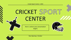 Спортивный центр крикета