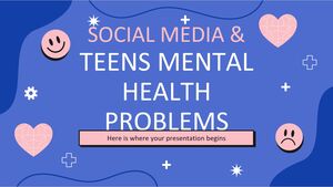 Avanço em problemas de saúde mental em mídias sociais e adolescentes