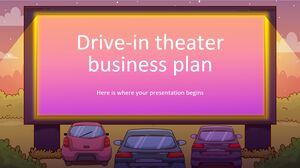 Plan de afaceri Drive-In Theatre