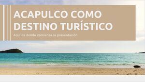 Acapulco comme destination touristique