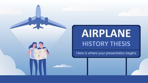 Tesis de historia de aviones