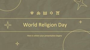 世界宗教日迷你主题