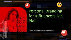 Personal Branding for Influencers MK Plan