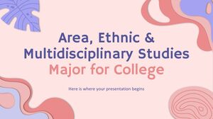 Majeure en études régionales, ethniques et multidisciplinaires pour le collège