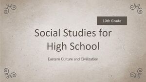 Przedmiot wiedzy o społeczeństwie dla szkoły średniej - klasa 10: Kultura i Cywilizacja Wschodu