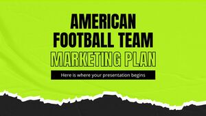 Amerikan Futbolu Takımı MK Planı