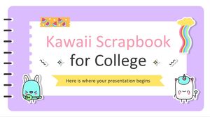 Kawaii-Sammelalbum für das College