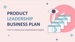 Plan d'affaires de leadership produit