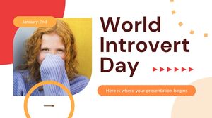 Journée mondiale des introvertis