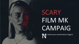Campagna del film spaventoso MK