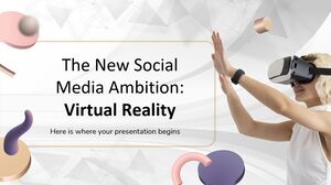 A nova ambição das mídias sociais: realidade virtual