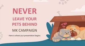 Never Leave your Pets Behind MK Campaign