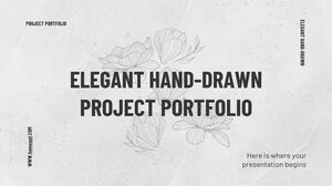 Elegant Hand-drawn Project Portfolio