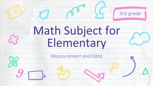 Disciplina de Matemática para Ensino Fundamental - 3º Ano: Medição e Dados