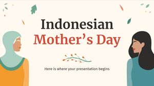 Indonesian Mother's Day