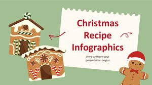 Инфографика рождественских рецептов