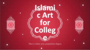 Arte Islâmica para Faculdade