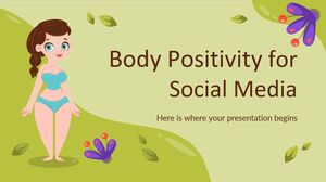 Positivité corporelle pour les médias sociaux