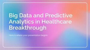 Big Data e análise preditiva em inovação na área da saúde