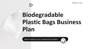 Geschäftsplan für biologisch abbaubare Plastiktüten