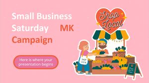 Campagne MK du samedi pour les petites entreprises