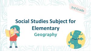 Social Studies Subject for Elementary - 3rd Grade: Geography