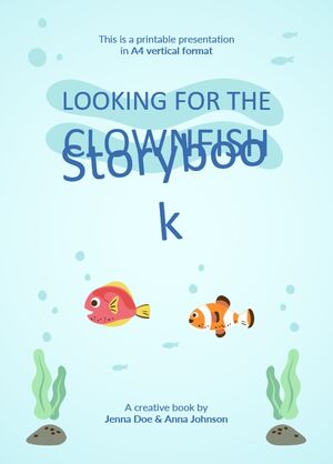 Szukam książeczki z bajkami Clownfish
