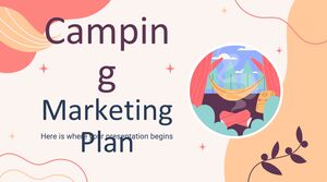 Plano de marketing de acampamento