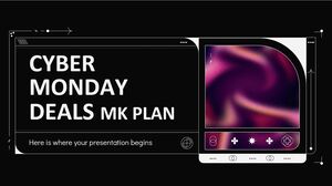 خطة Cyber ​​Monday Deals MK