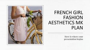法国少女时尚美学营销策划