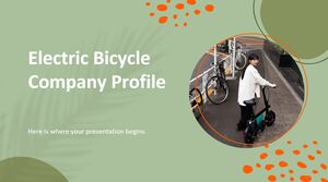 Profil de l'entreprise de vélos électriques
