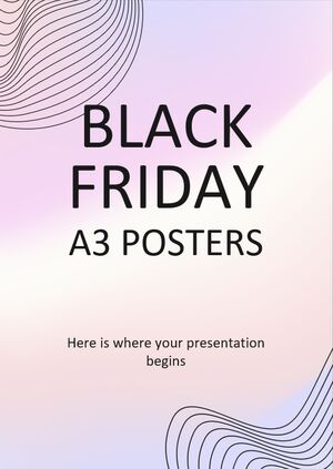 Poster A3 del Black Friday