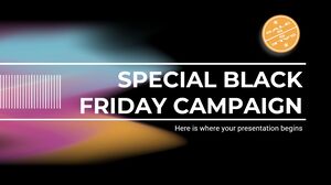 Campagne spéciale Black Friday