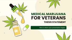 Declaração de tese sobre maconha medicinal para veteranos