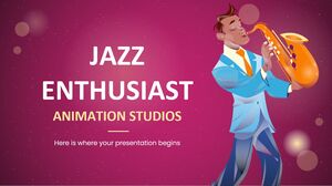 Animation Studios Miłośnik jazzu MK Minitheme
