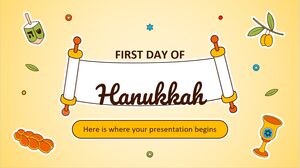 Minitema del primo giorno di Hanukkah