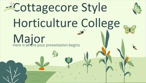 Faculdade de Horticultura estilo Cottagecore