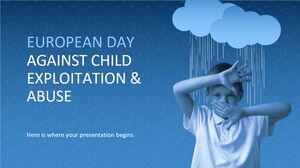 Europäischer Tag gegen Ausbeutung und Missbrauch von Kindern