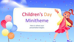 Children's Day Minitheme
